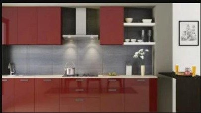 Straight Kitchen